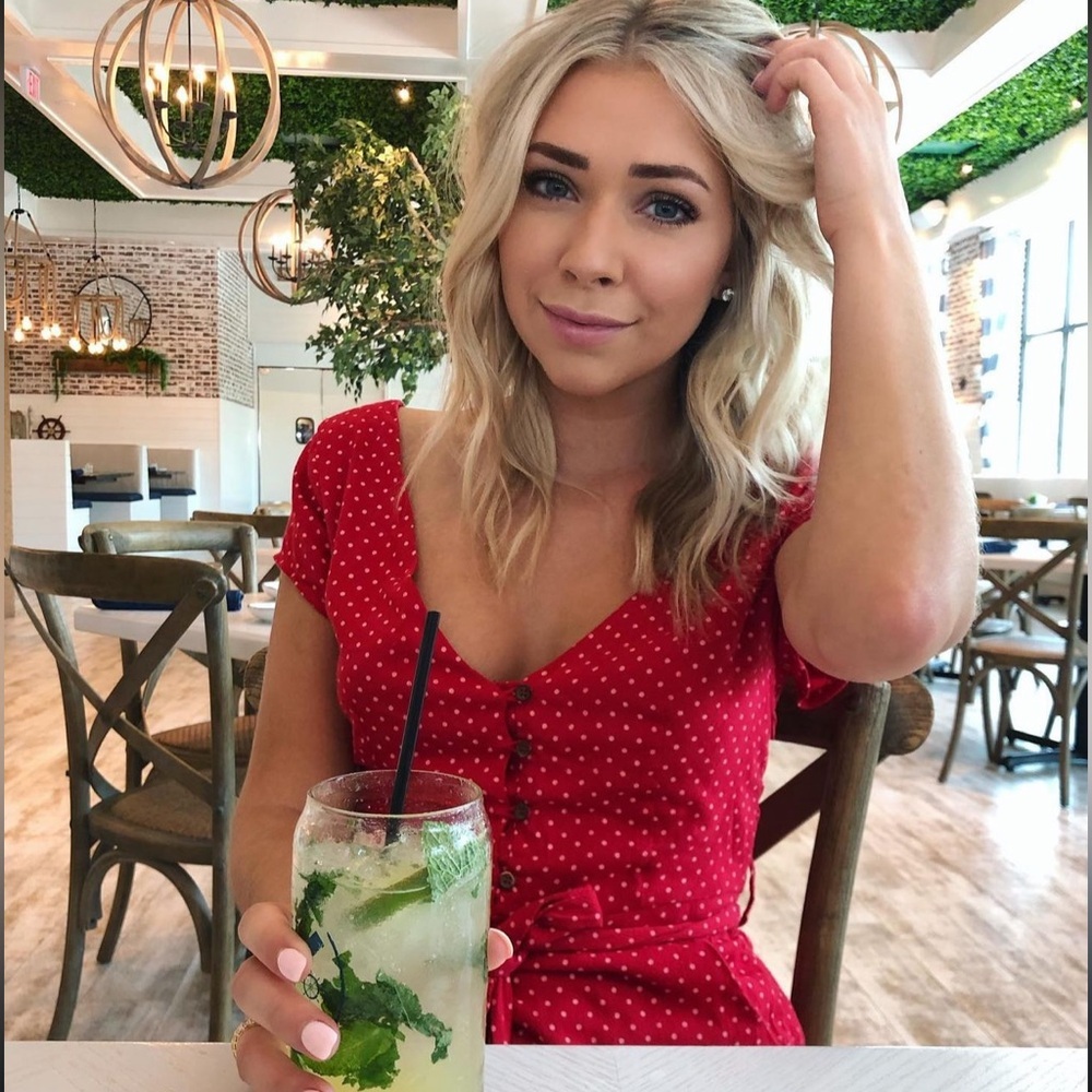 Cropped Red Polka Dot Jumpsuit